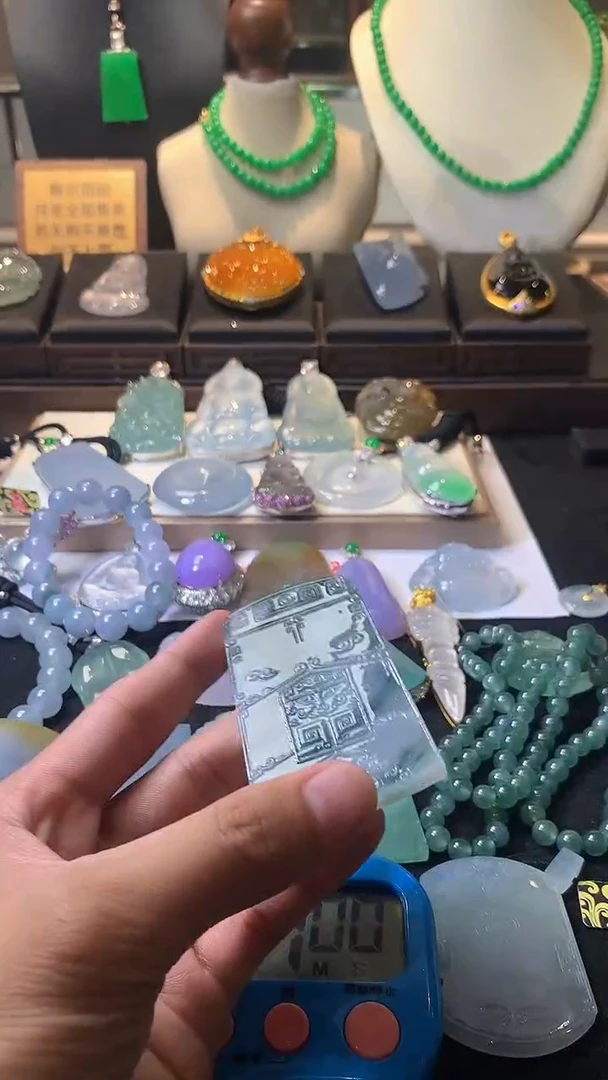未镶嵌定制翡翠关**~  PA毛货不退不换
