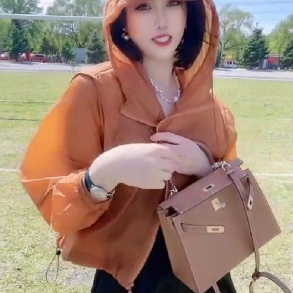 防晒衣夏季轻薄宽松韩版连帽外套