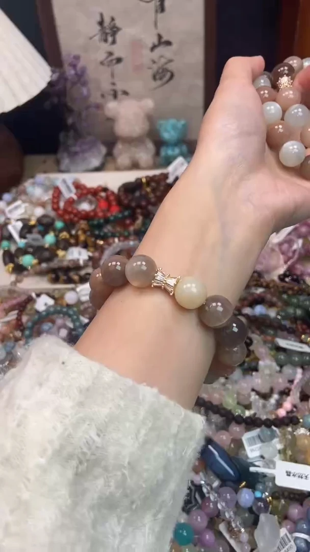 未镶嵌手链月光石401