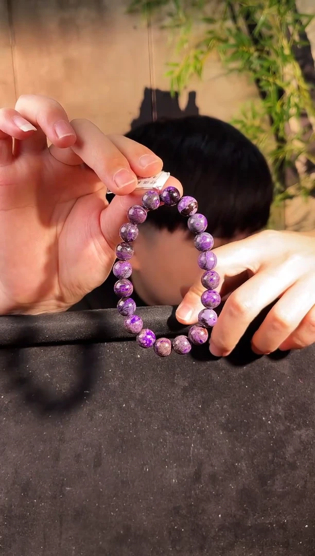 苏纪石（舒俱来）未镶嵌手串南非舒俱来老矿