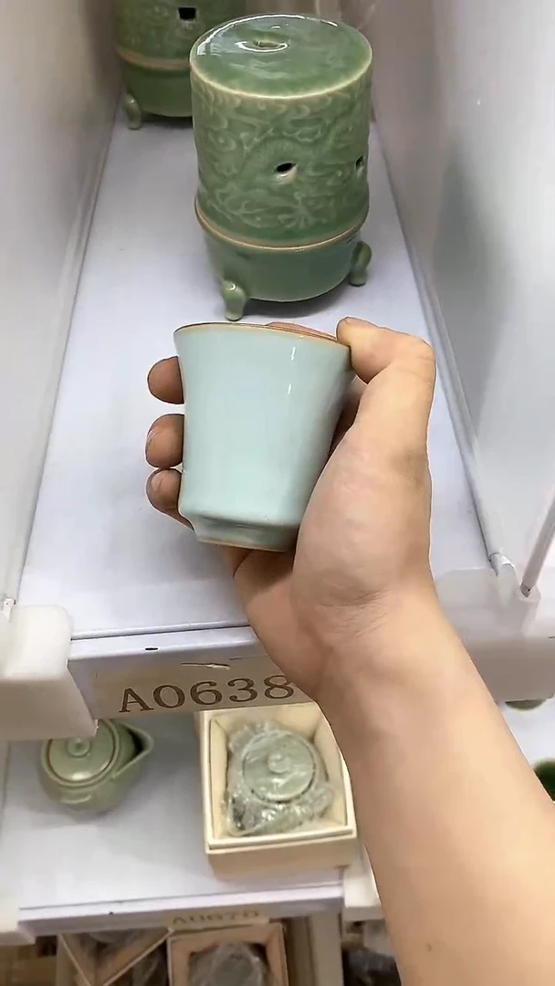瓷片陶瓷茶器孤品A0638