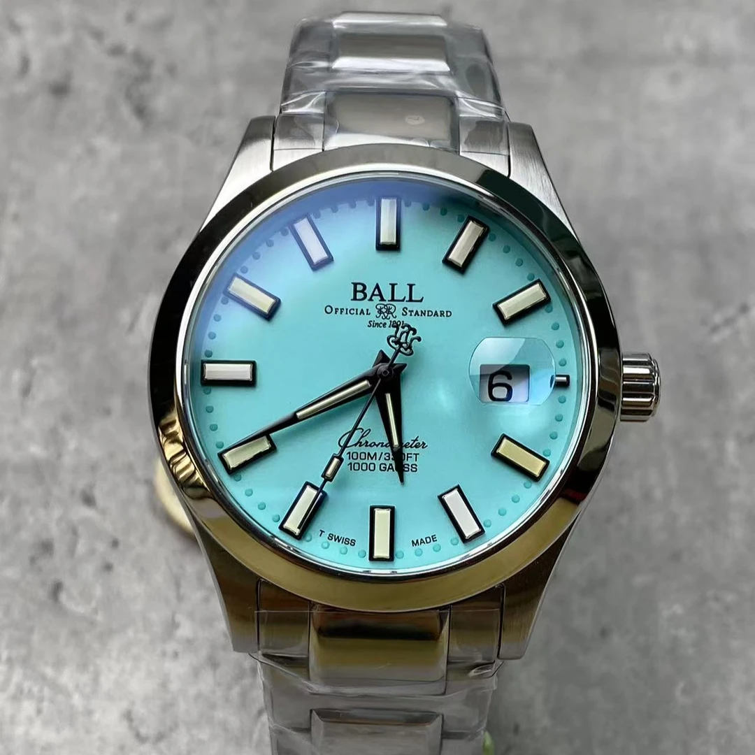 99新 BALL/波尔 工程师三 彩虹灯 /参考16180/表径40mm/机械男表/