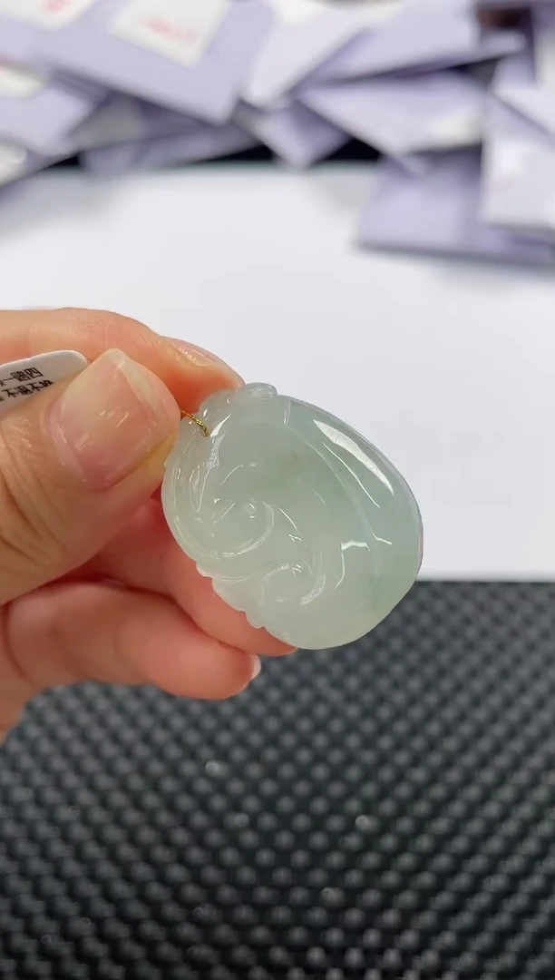 颈饰未镶嵌翡翠3689 如意