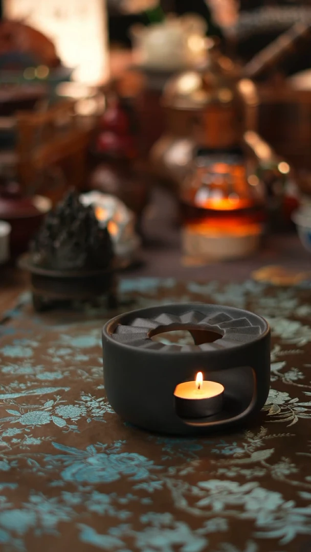 【闪购商品】温茶炉温茶炉小圆满+50颗茶蜡