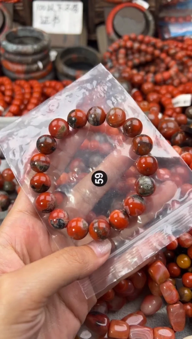 未镶嵌手串南红玛瑙12+
