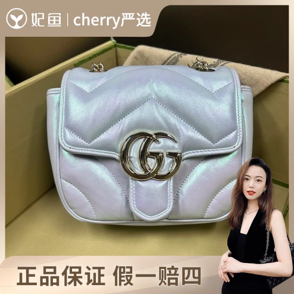 古驰/包包/99新/市场价28000/底长19