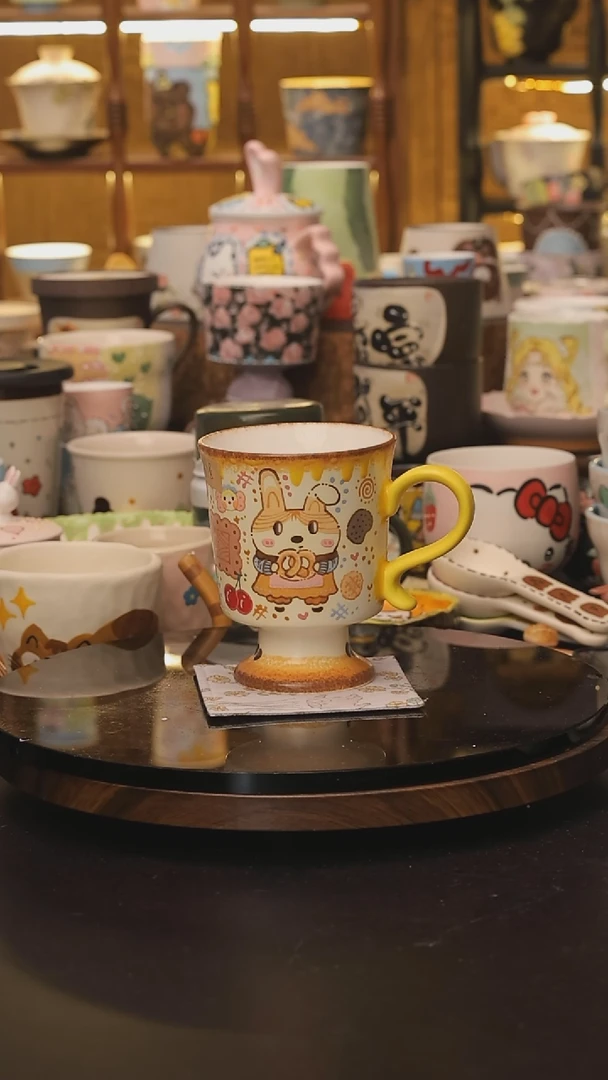 景德镇釉下彩绘设计师款式陶瓷