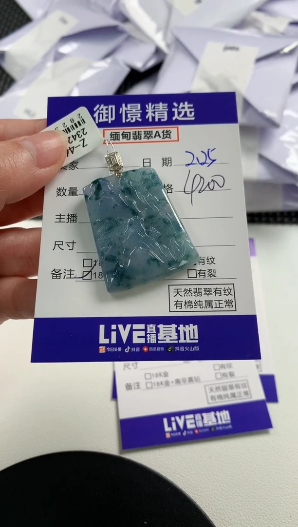 【闪购商品】翡翠颈饰未镶嵌45        