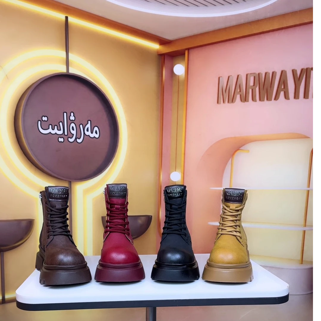 Y三色马丁靴加绒加厚保暖时尚新疆包邮2030冬季厚底百搭