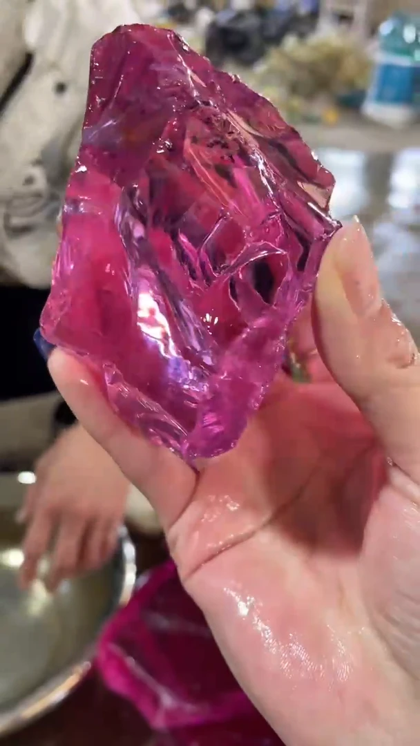 新疆托帕石原石摆件