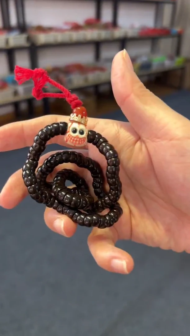 吊坠菩提根/象牙果  7mm椰蒂大肠【吉吉国王】双圈