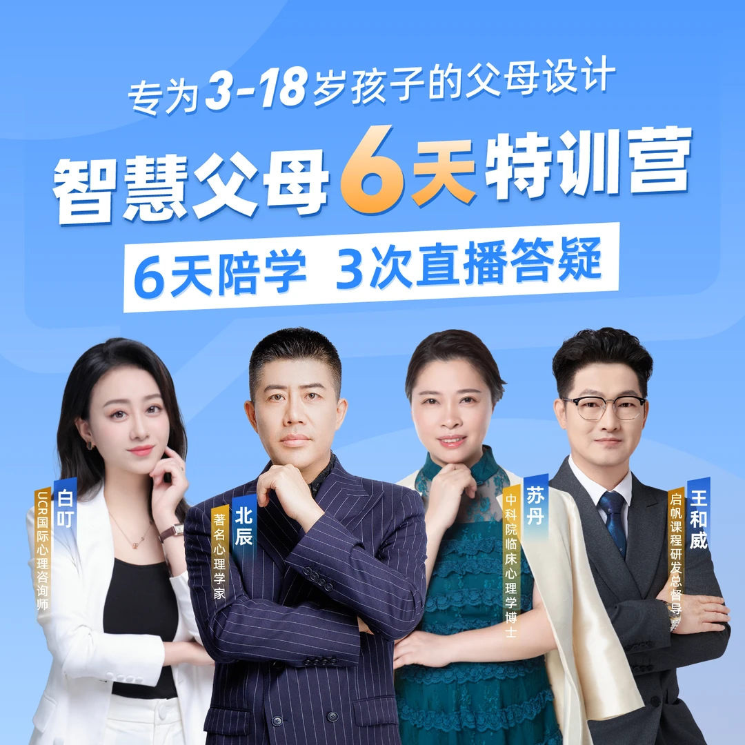 六天解决孩子厌学叛逆，沉迷手机，不爱沟通，亲子关系差等问题BD