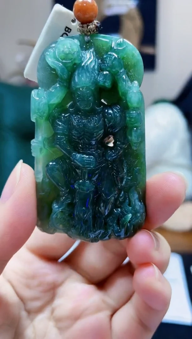 未镶嵌定制翡翠吊坠27