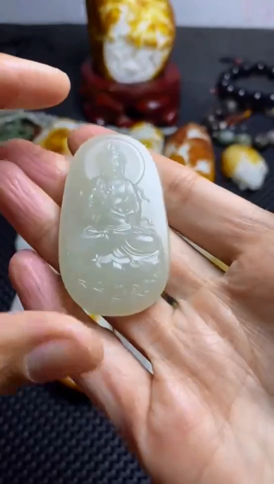 【闪购商品】和田玉颈饰未镶嵌1