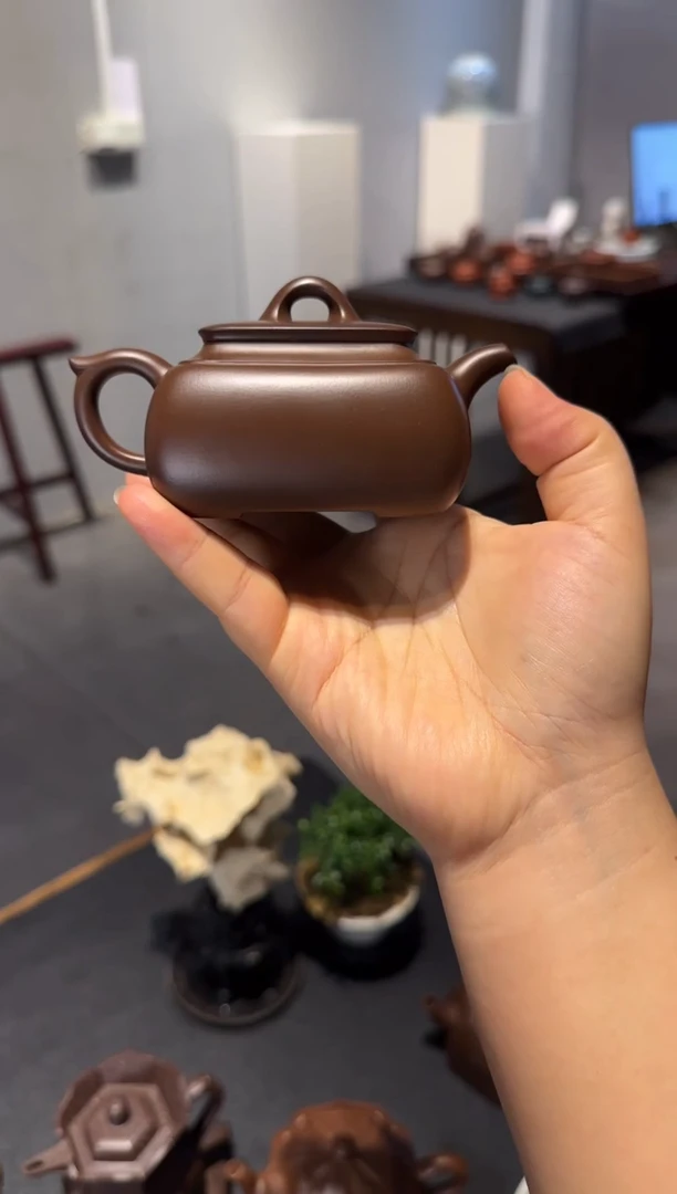 茶壶紫砂朱*国长四方 紫砂壶