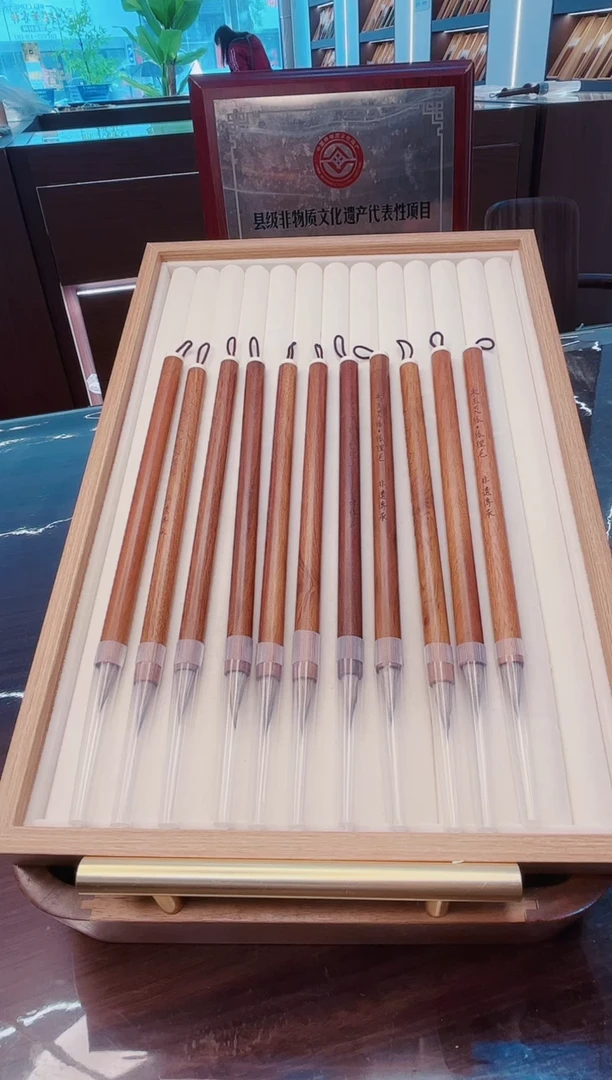 超级福利，朱玉灵狐·狐狸毛 非遗传承10支