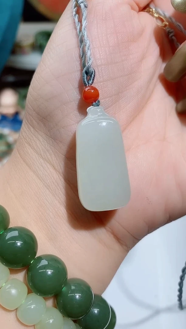 和田玉未镶嵌毛衣链139一个帅森的