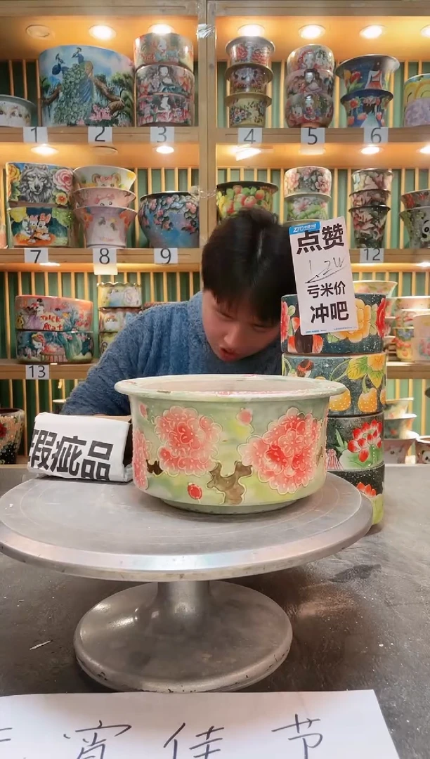 【闪购商品】瓷片默认微瑕一物一拍0213-042