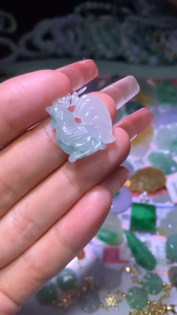 翡翠未镶嵌颈饰荟****宝MXX040949