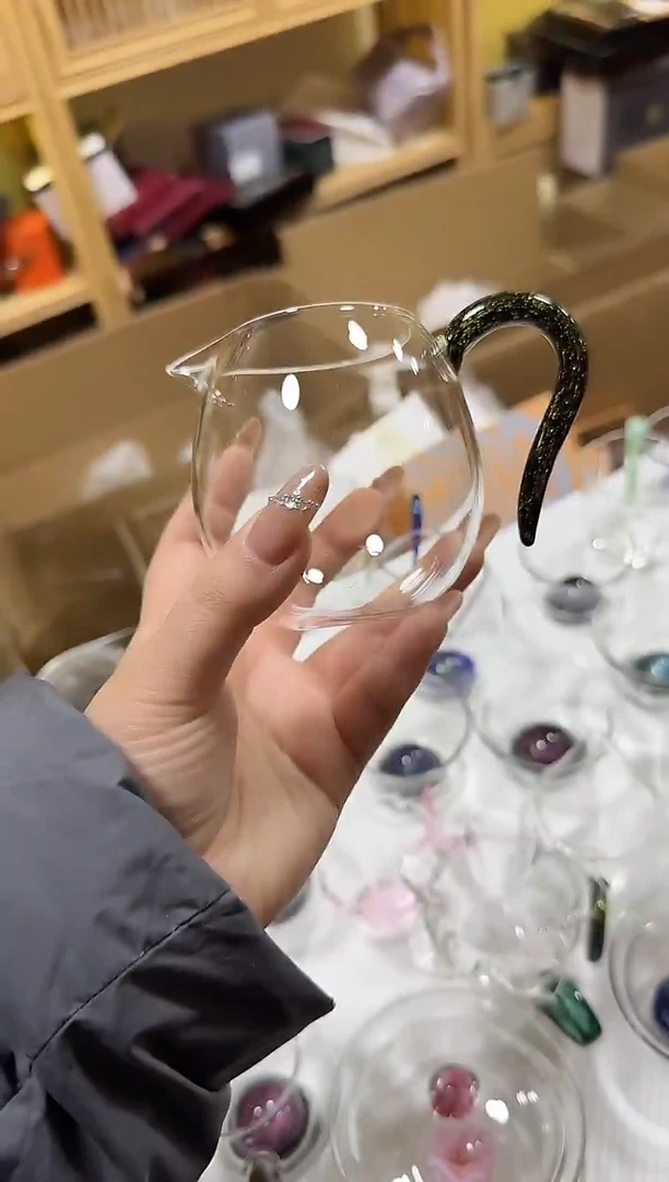 160黑金马尾公道杯