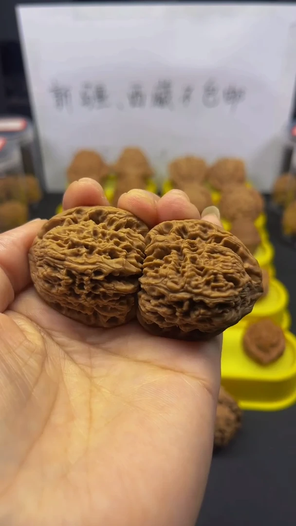 把件文玩核桃生**羊南疆石38