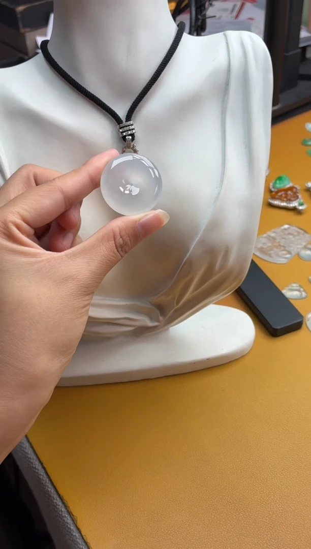 吊坠(不含链)未镶嵌翡翠11 平安扣 30.6 6.0