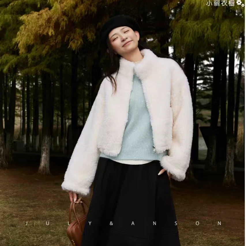 PC23035M立领拉链短款外套