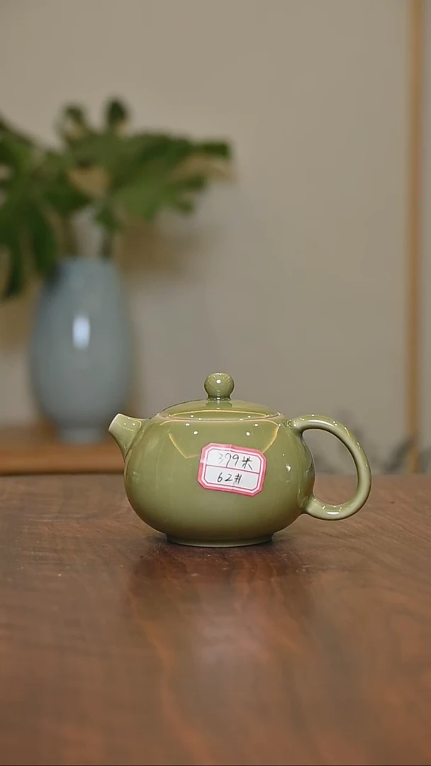 62#西施壶 矿石釉 微瑕 桑麻款