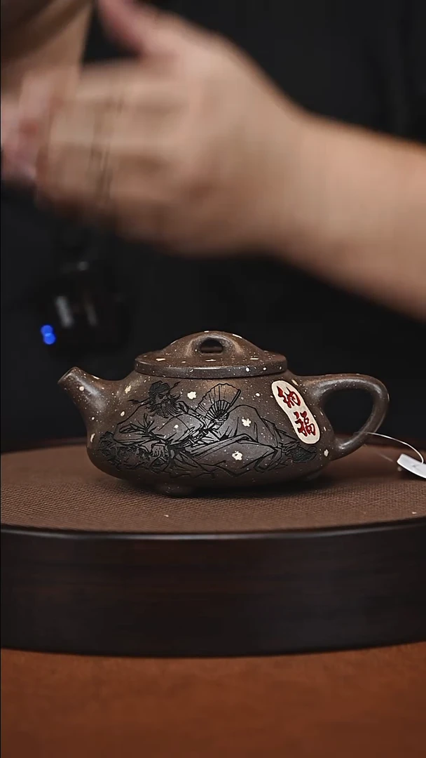 茶壶紫砂原矿紫砂壶