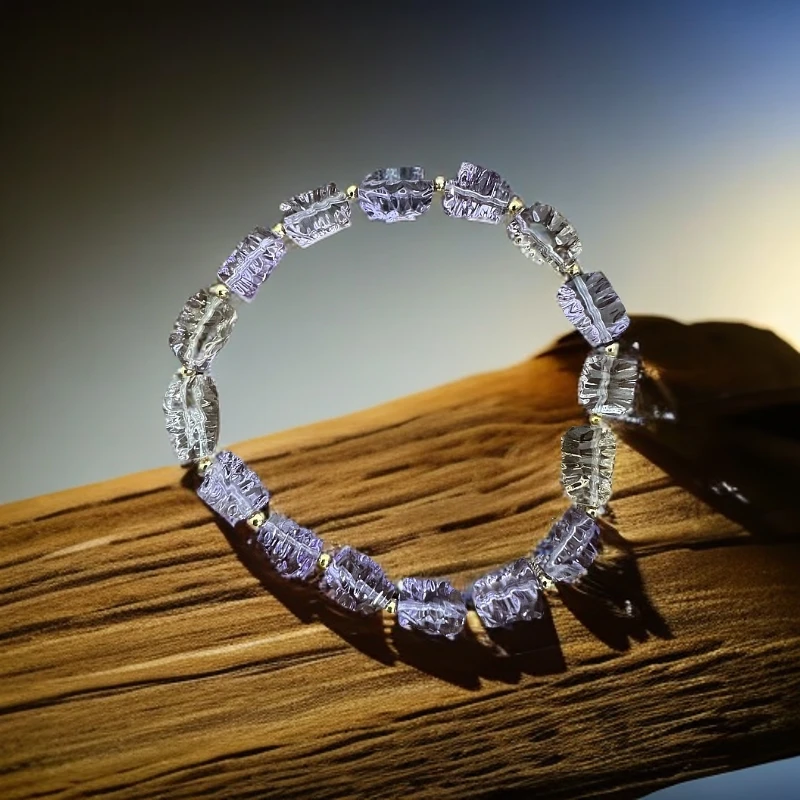 【假一罚四】【弘利补贴】天然紫晶手串 多样性发其一