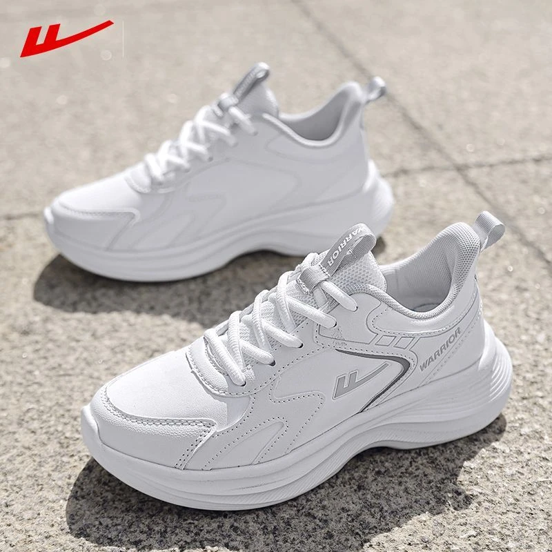 回力男鞋白色运动鞋女2025秋季新款百搭厚底增高休闲鞋软底跑步鞋