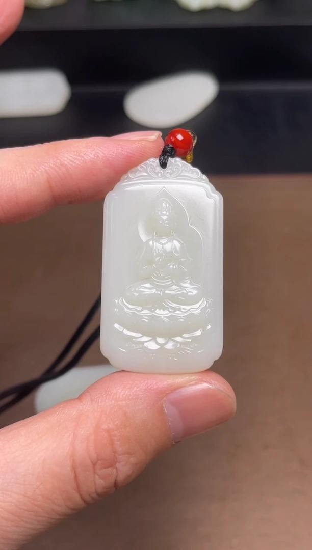 颈饰未镶嵌和田玉24 通