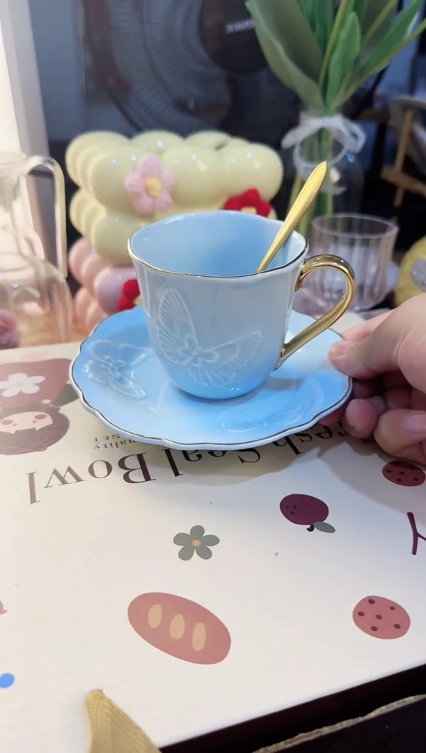 瓷片发货快  质量好  咖啡杯