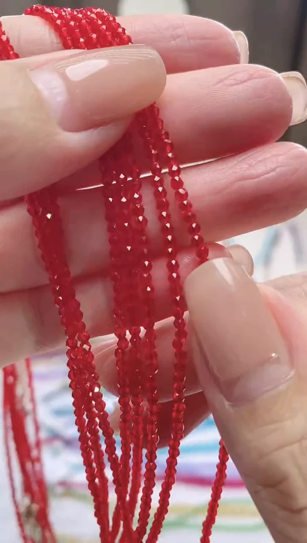 【闪购商品】尖晶石颈饰14K金镶嵌诗颜珠宝甄选SYZB64