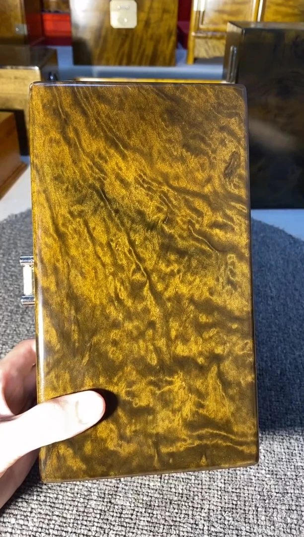 【闪购商品】金丝楠木艺阴沉首饰盒F157