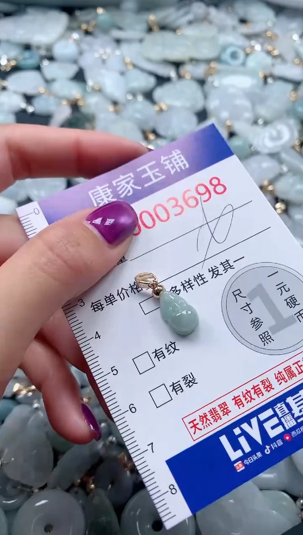 颈饰未镶嵌翡翠3698