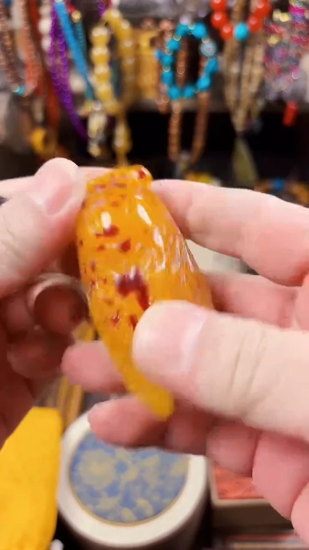 未镶嵌蜜蜡耳饰--------------------