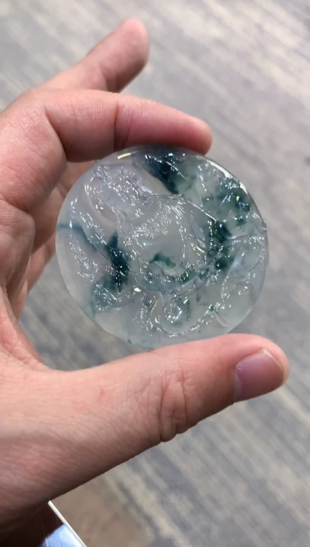 翡翠未镶嵌颈饰天然A货翡翠