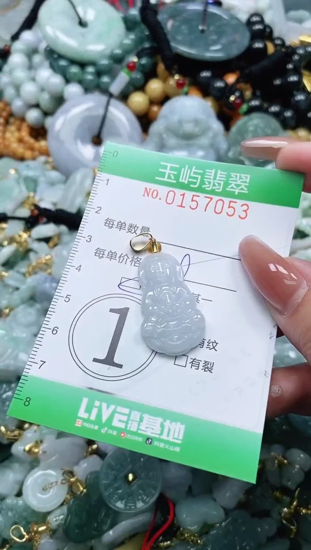 翡翠未镶嵌颈饰闪购0157053多样性发其一