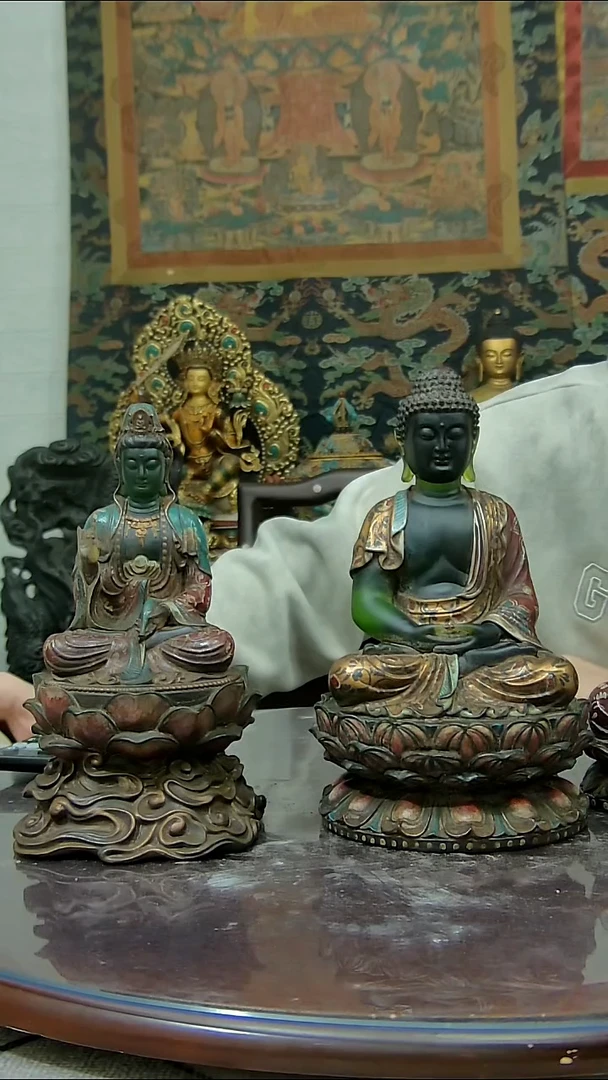 前*者铜像造像收藏铜像造像收藏如来观音