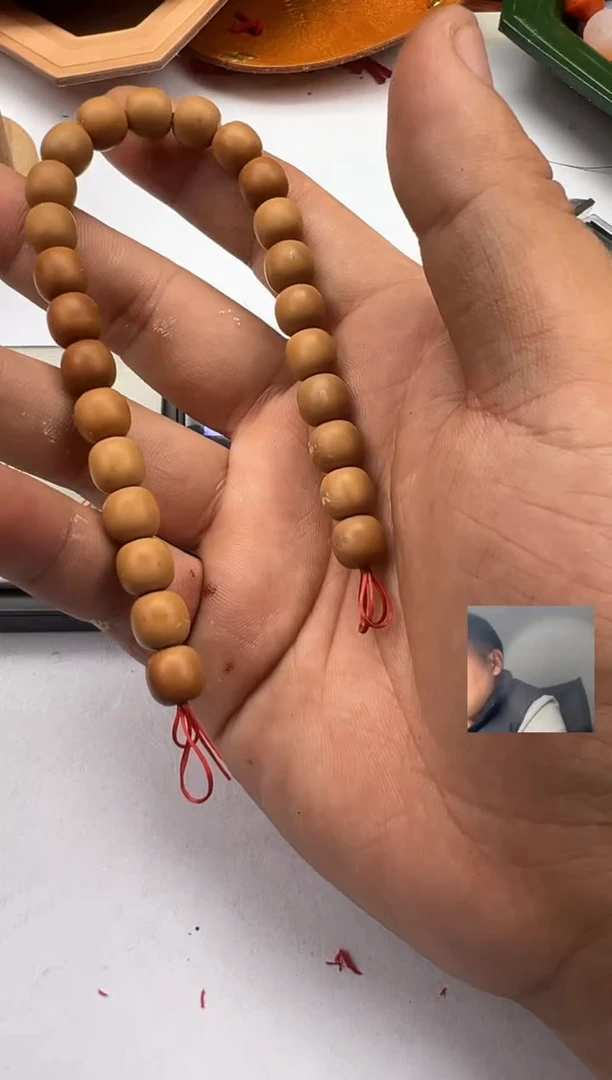 手串猴头核桃猴头有油点黑点不保全品