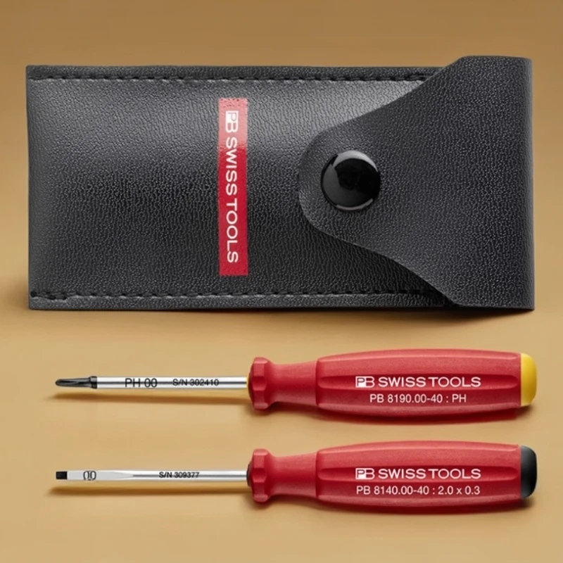 无品牌瑞士PB 一字十字非精密小螺丝刀套组 8535