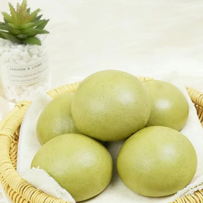 今卓食叶草馒头5个尝鲜