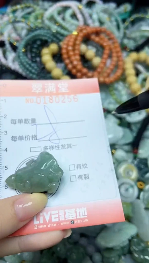 颈饰未镶嵌翡翠闪购0180256