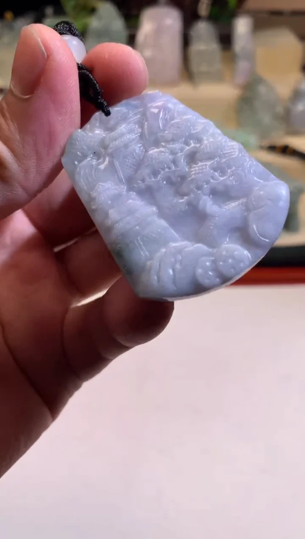 翡翠未镶嵌颈饰6/10/115