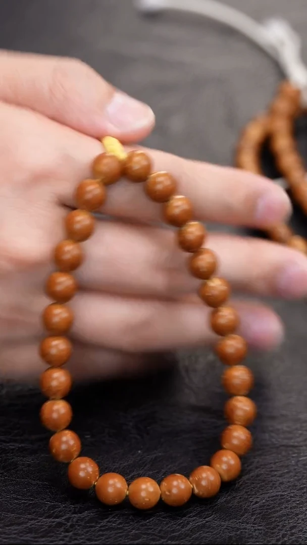 手串紫金鼠10mm实心圆珠手持