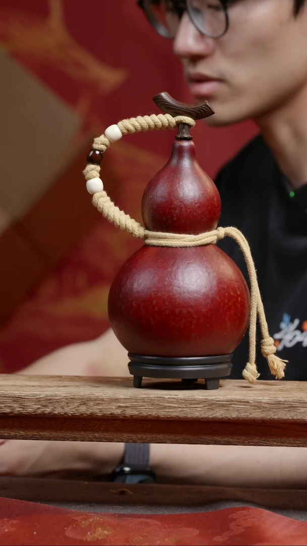 167号大漆精品葫芦一物一拍500ml