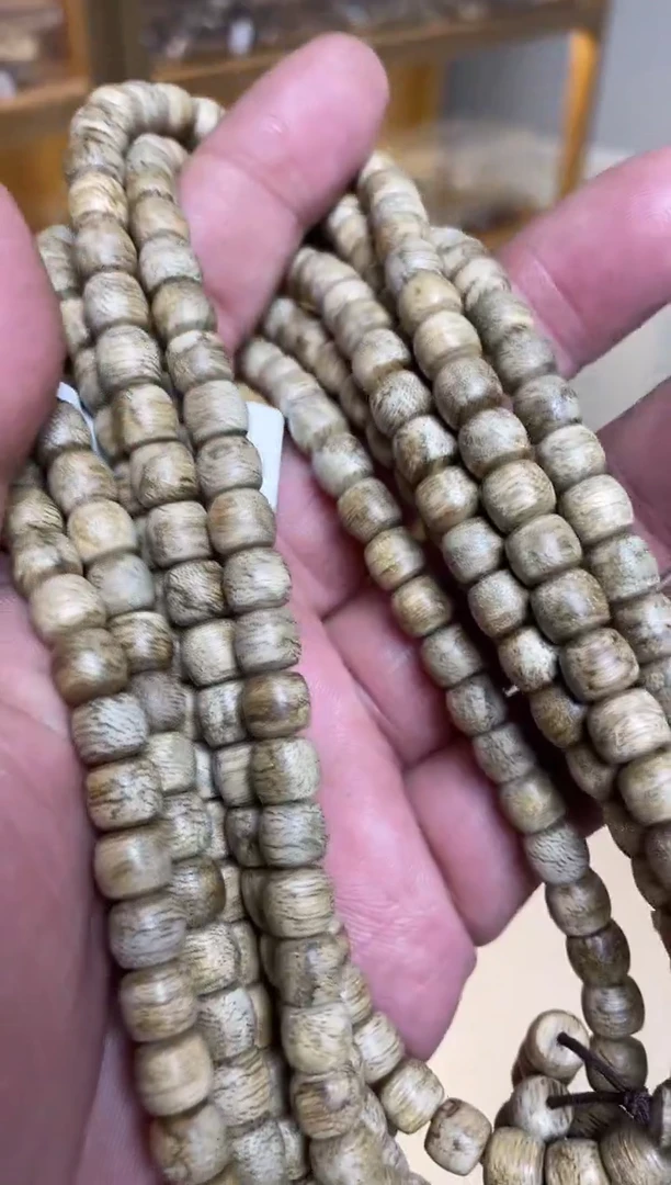 【闪购商品】沉香手串达拉干老型长串虎皮纹0.7多样性发其一