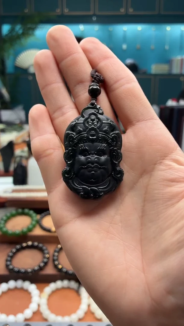 吊坠(不含链)未镶嵌和田玉黄财吊坠