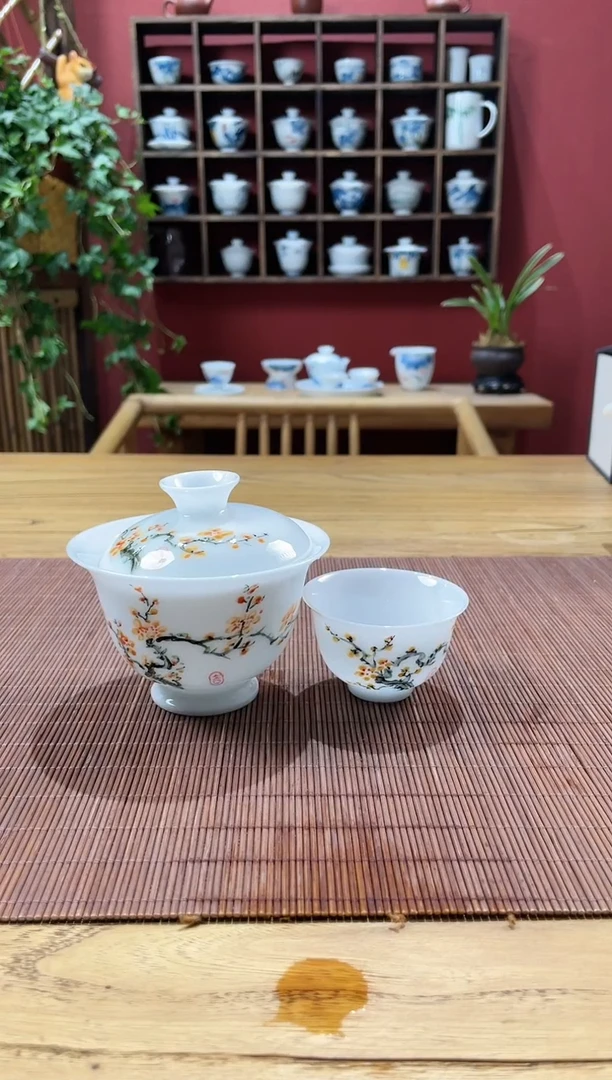 盖碗/杯群芳斋闪购链接（以闪拍图片为准）